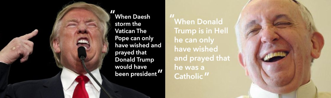 Trump-and-Pope